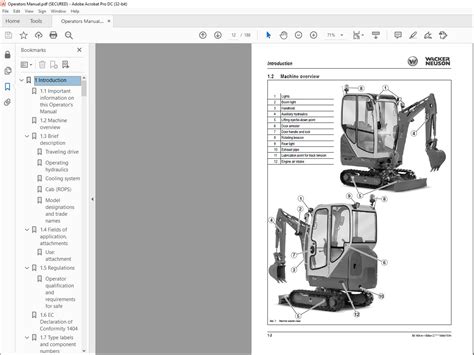 wacker neuson 1404 mini excavator control layout|wacker 1404 manual.